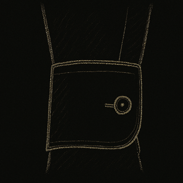 Button Round Cuff